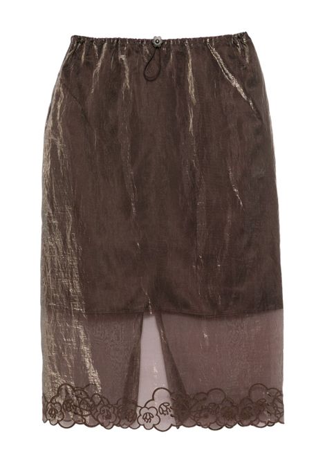  CECILIE BAHNSEN | Skirt | 325RTW17006BROWN